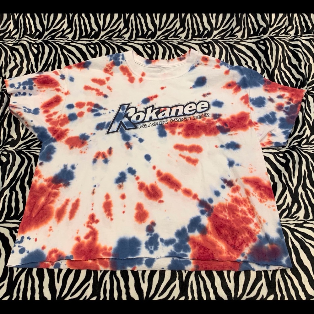 🔥3/$20🔥Tie Dyed Kokanee Crop